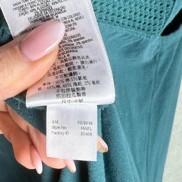 Harley-Davidson Vintage Women's Mesh Shoulder Teal Sleeveless Graphic Arkansas M - Picture 8 of 11